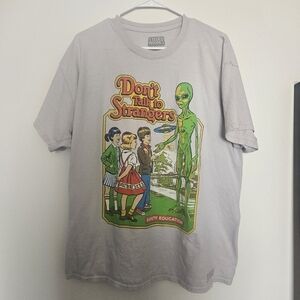 Steven Rhodes XL Tee Shirt Alien UFO Unisex